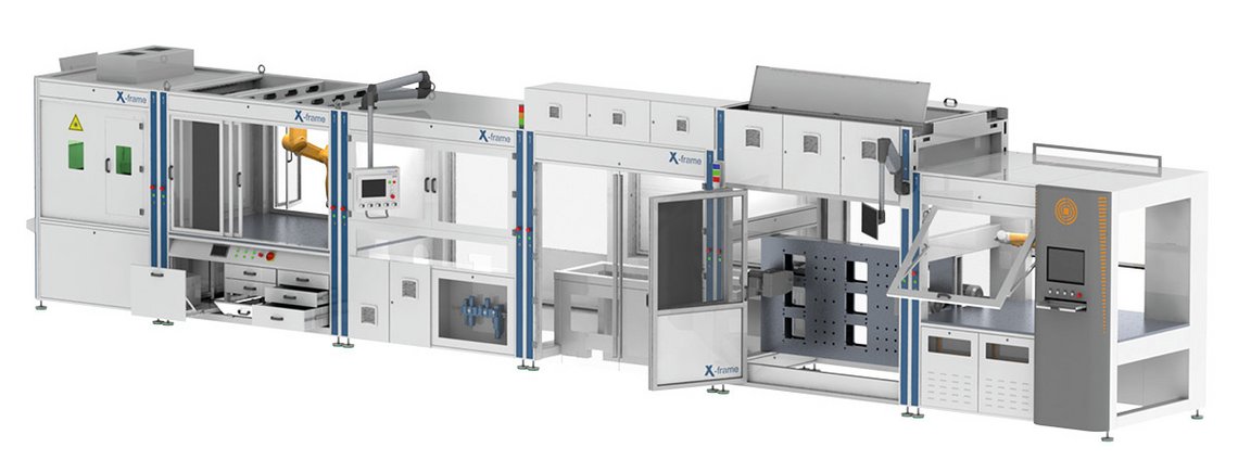 Exemples d'application des cellules robotisées de häwa comme ligne de production