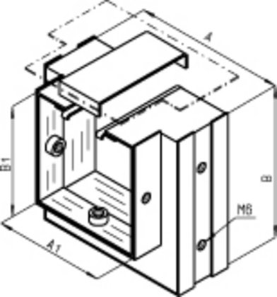 Pièce de réduction en U