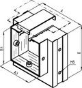 Pièce de réduction en U