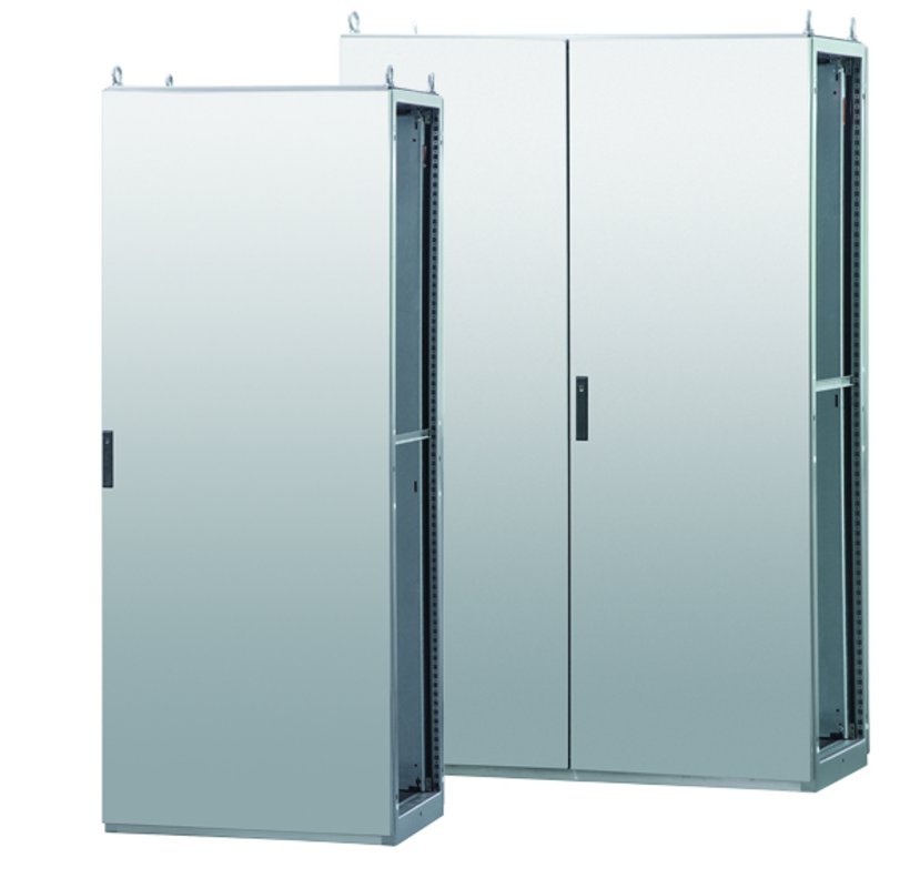 Armoire Acier inoxydable H375, porte simple