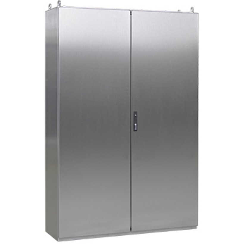 Armoire Acier inoxydable H370, deux portes